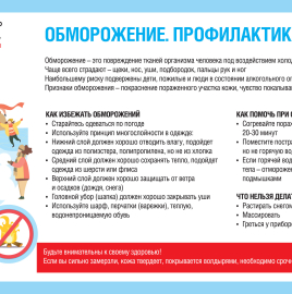 О профилактике обморожений