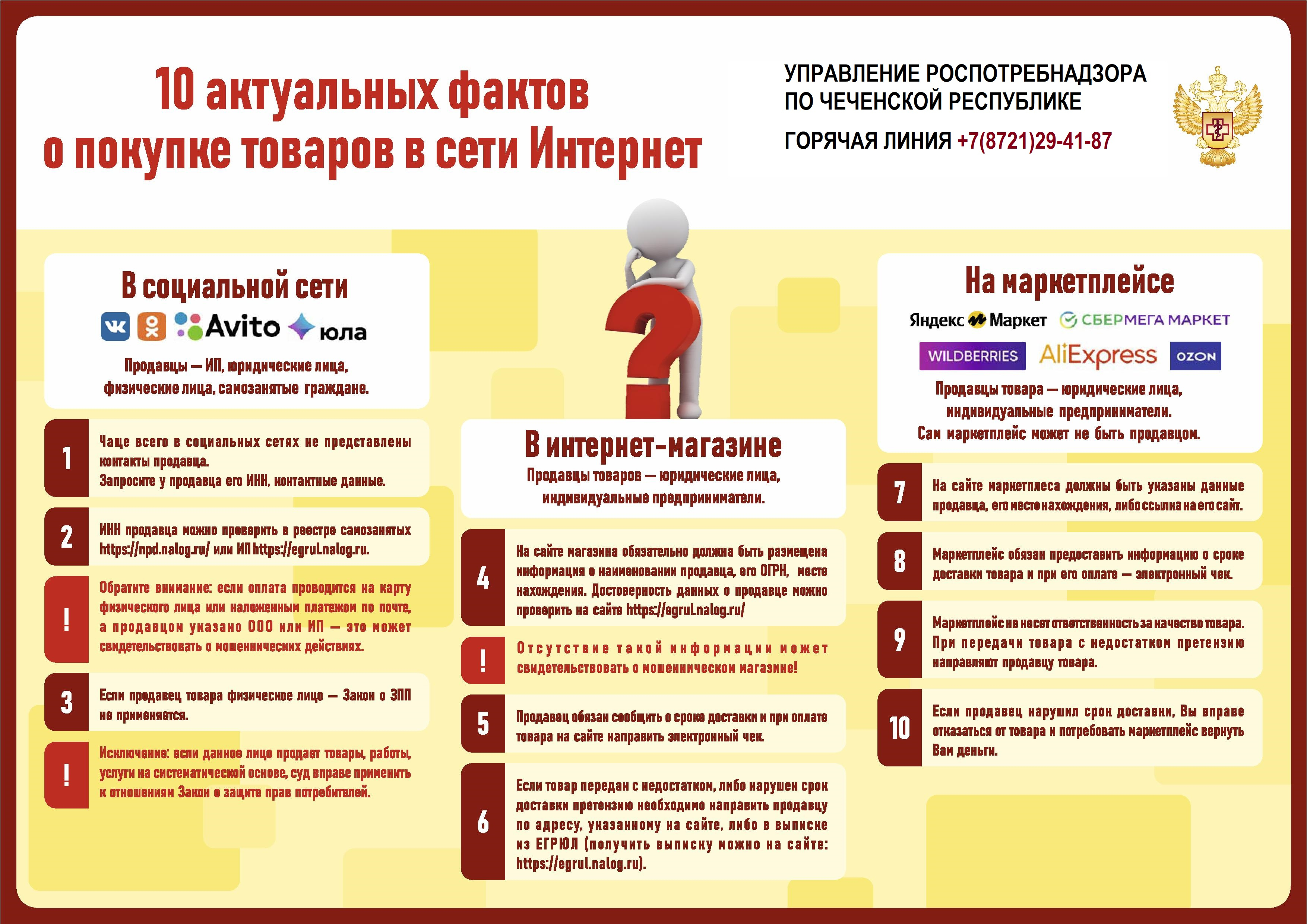 О покупке товаров в социальных сетях