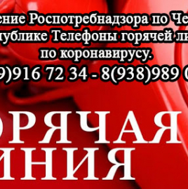 Горячая линия по коронавирусу.