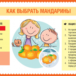 О рекомендациях как выбрать мандарины