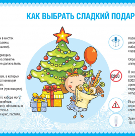 О рекомендациях как выбрать сладкие новогодние подарки
