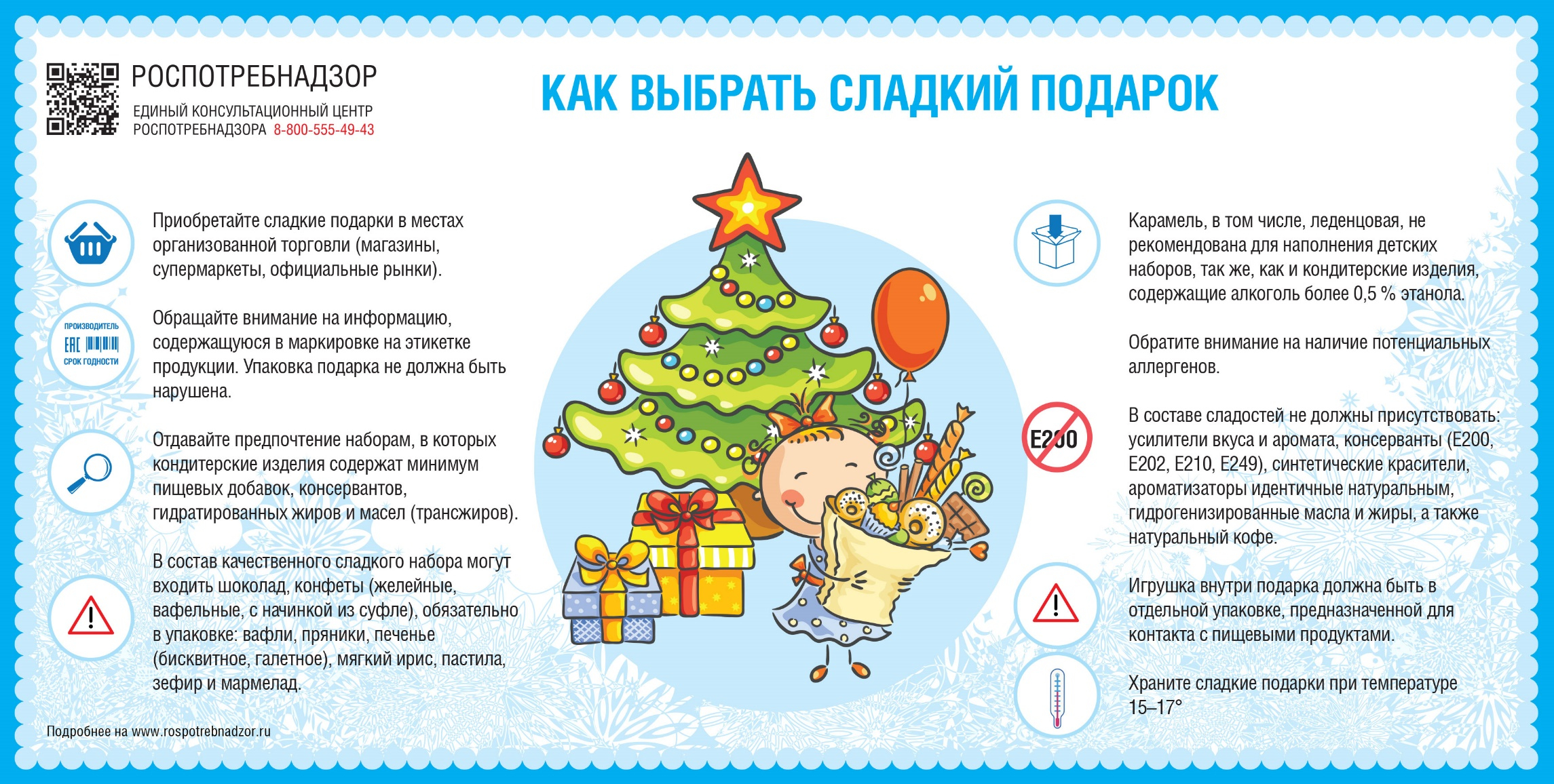О рекомендациях как выбрать сладкие новогодние подарки